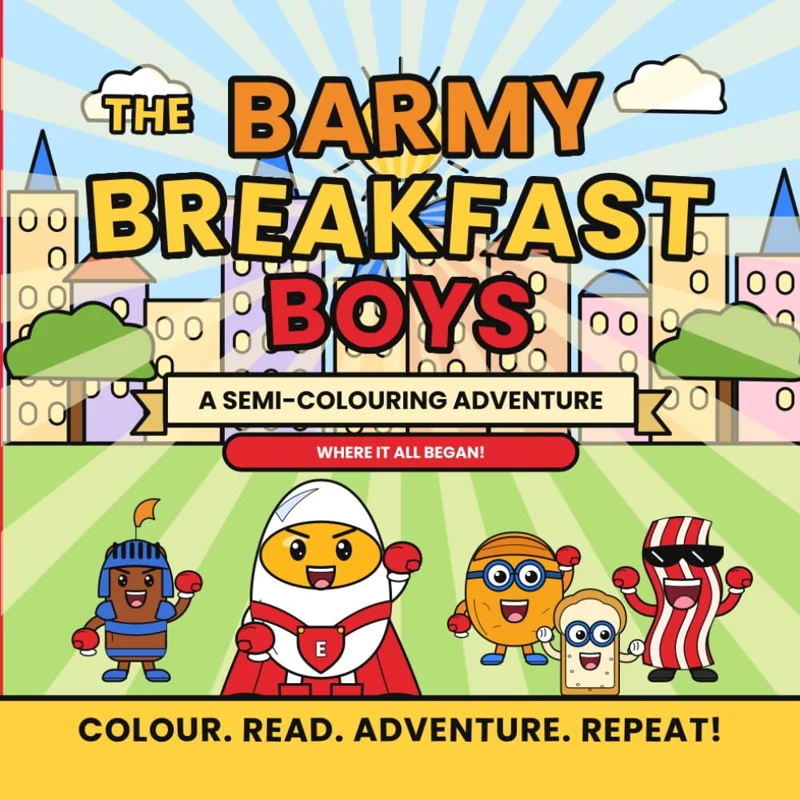 The Barmy Breakfast Boys front cover