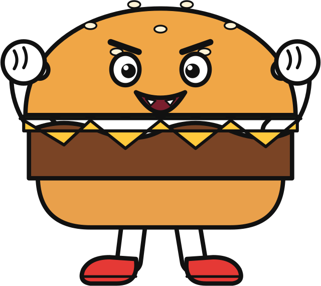 Burger Bully from the official character board