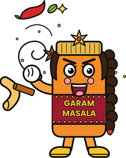 Garam Masala Girl from the official character board