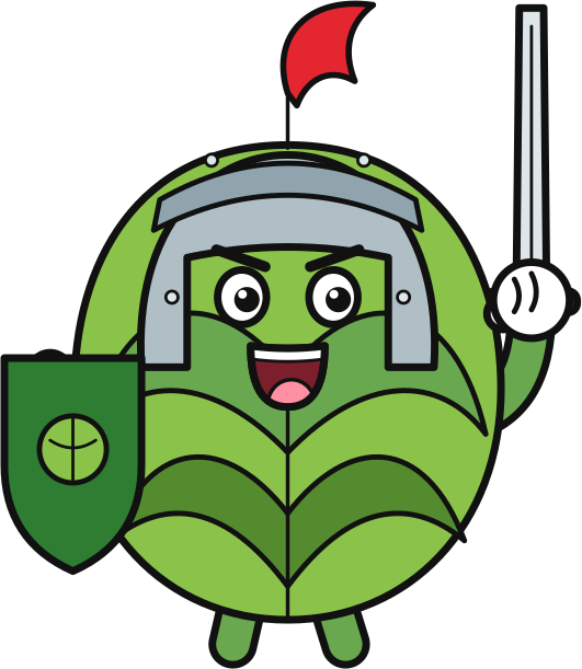 Sir Brussel the Sprout from the official character board